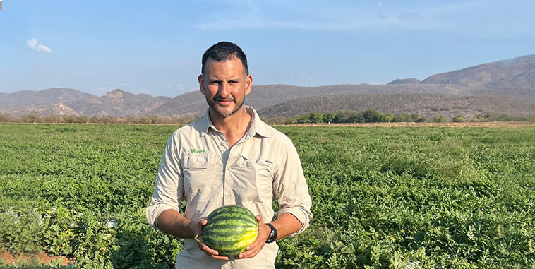 People behind the crop Alvaro Andrino